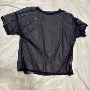 💢FIRM PRICE💢 Iridescent mesh top